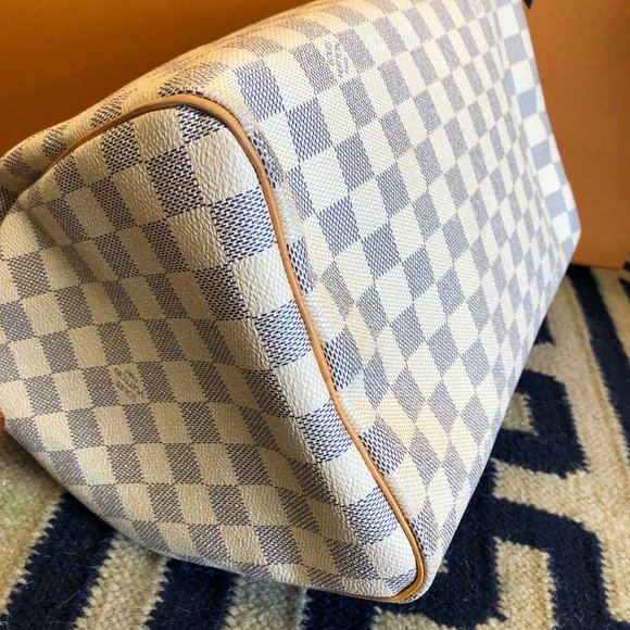 Louis Vuitton Damier Azur 30 Speedy - Picture 6 of 12